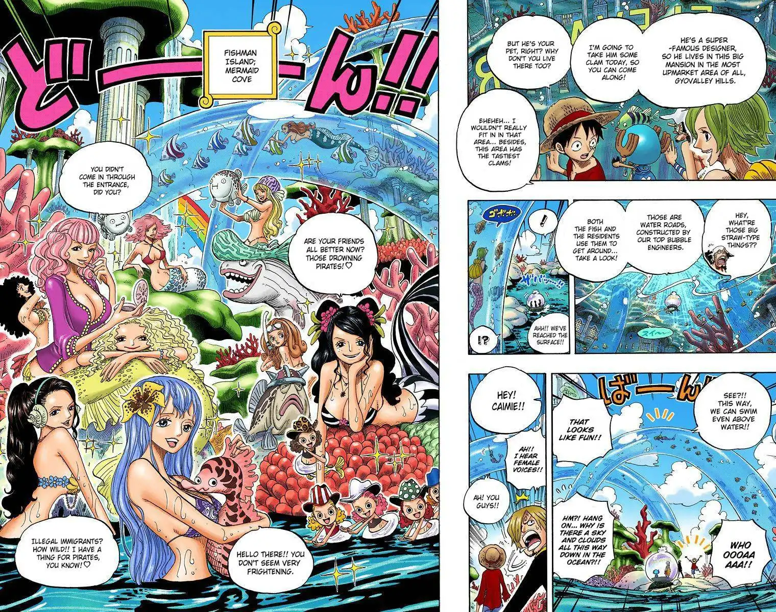 One Piece - Digital Colored Comics Chapter 608 15